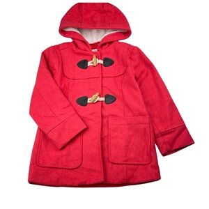 Pumpkin Patch Vibrant Red Toggle Jacket